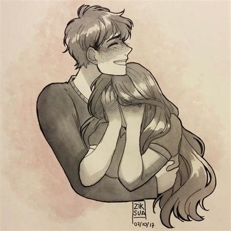 cute couple drawings